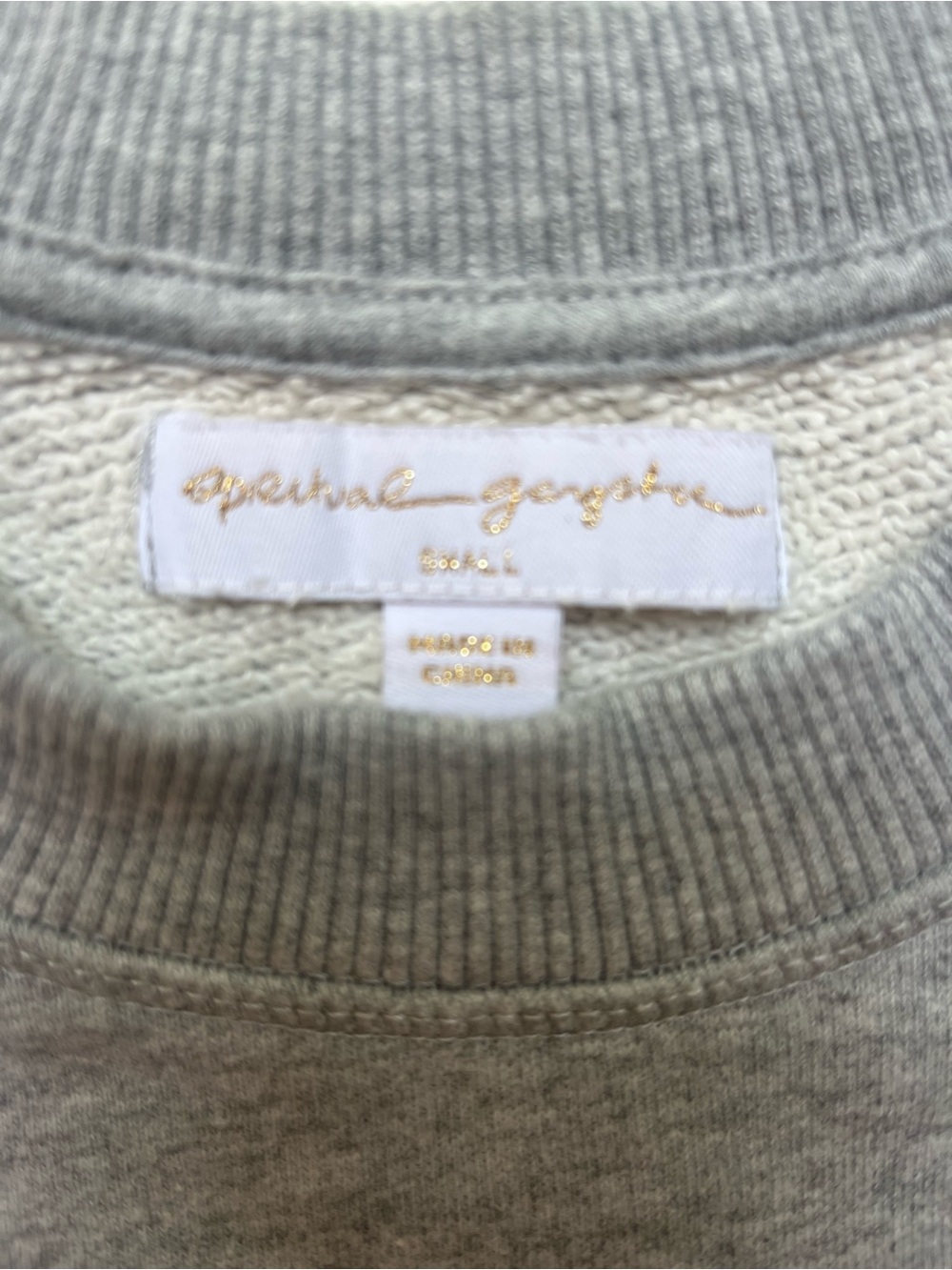 Spiritual Gangster Gray 'Radiate Love' Sweatshirt with Maroon Heart - Picture 4 of 4